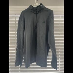 Adidas Golf 1/4 ZIP Pullover Dark Grey Men's Sz XL FAST SHIP